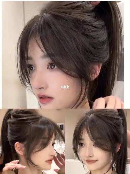 好显脸小的刘海!唯一一次剪到到心坎的刘海