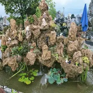 成都同城花园设计施工假山鱼池户外庭院花卉景观阳台屋顶花园优惠