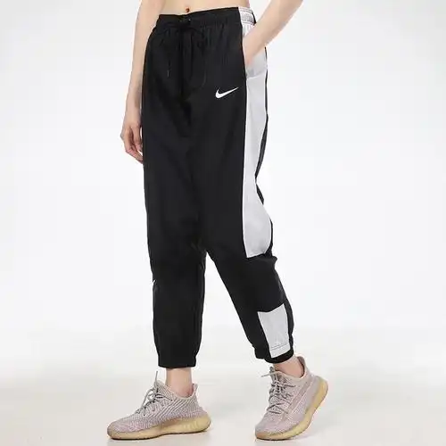 nike耐克裤子女春夏新款运动裤潮流休闲裤薄款束脚宽松直筒梭织快干dc