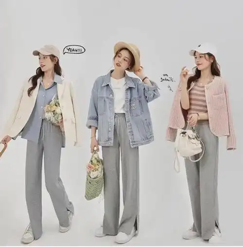 郊游时自然也要搭配舒适且好看的衣服,这些搭配为很多女生省去了穿搭