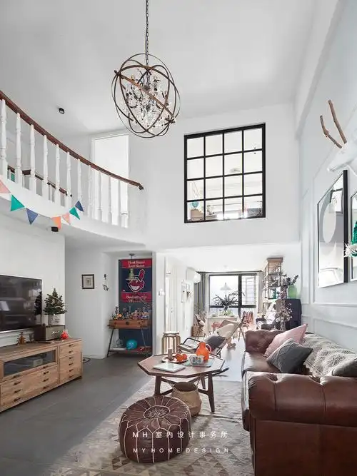 72北欧风小复式楼装下一个小家的欲望