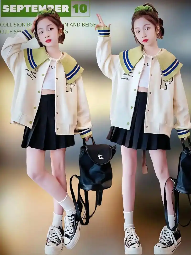 新款时尚女装休闲棒球服外套来啦!