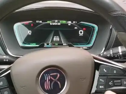 国产新能源电车比亚迪汉ev仪表盘设置教程#国产车 #仪表盘 #撸车日常