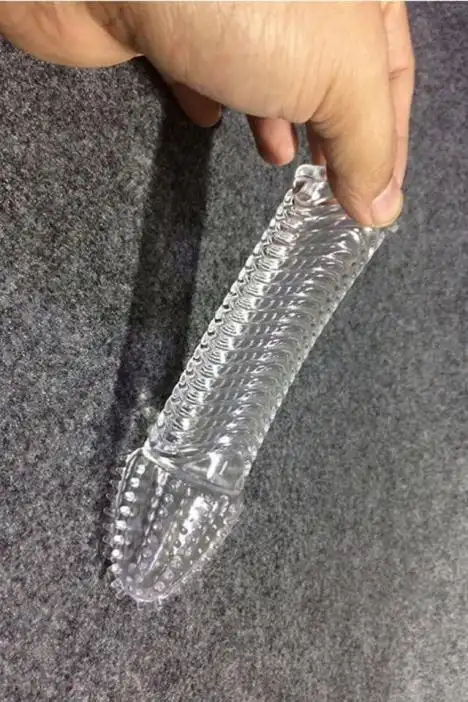 取悦男用狼牙套延时水晶套带刺夫妻高潮成人情趣性用品激情用具