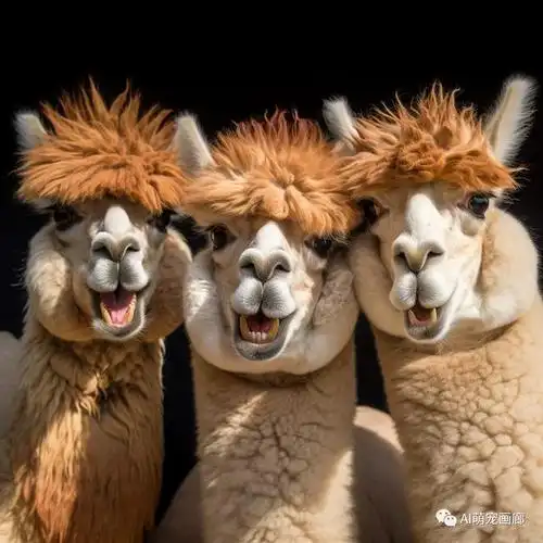 笑容是世界上最美丽的语言,今天,我们将与大家分享12张满脸笑容的羊驼