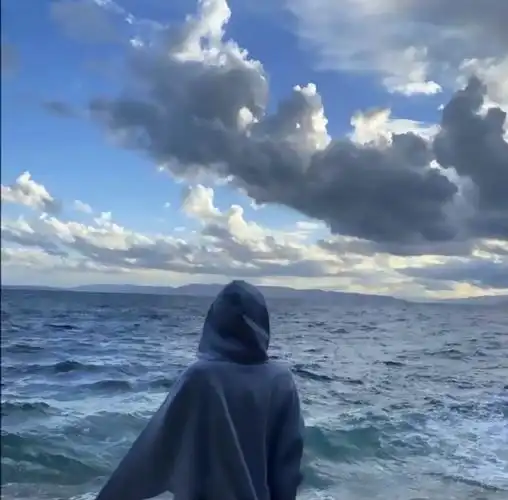 男生头像超话一期海边氛围感·男头98#男头##无水印头像