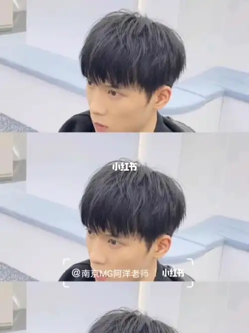 适合学生党的男生碎盖发型简约帅气