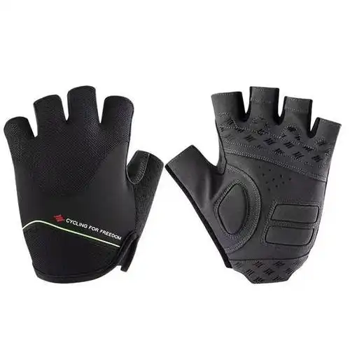 森地客santic 单车手套 短指骑行手套 公路自行车半指手套 男女款