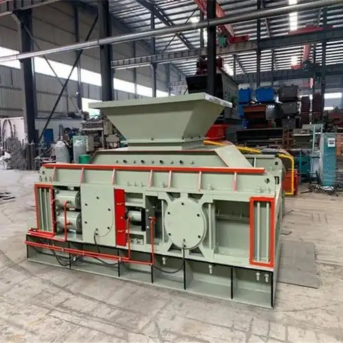 碾压破碎机 小型对辊滚压机 全液压对滚制沙机