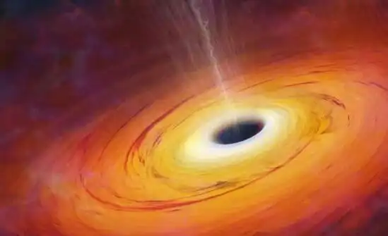 黑洞吃太阳的整个过程 接近黑洞的物质都会被吞噬