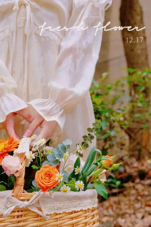 摄影博主木示的写真摄影作品《森系小清新》