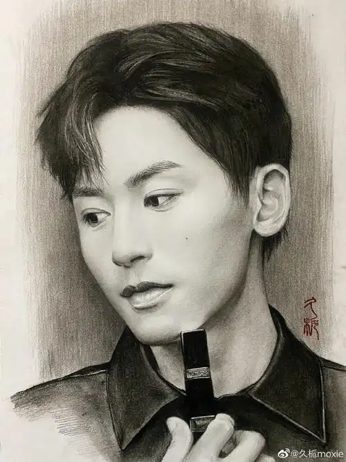 张哲瀚[超话]#手绘打卡天涯初遇 与你并肩天际晴云舒复卷 庭中风腥ゥ