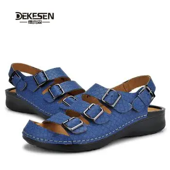 新款男士凉鞋夏季沙滩鞋男款大码拖鞋小码男鞋透气休闲鞋货到付款 天