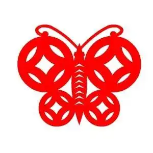 民间对称剪纸资料