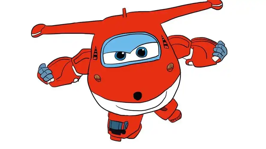 帅气可爱的超级飞侠乐迪儿童卡通简笔画