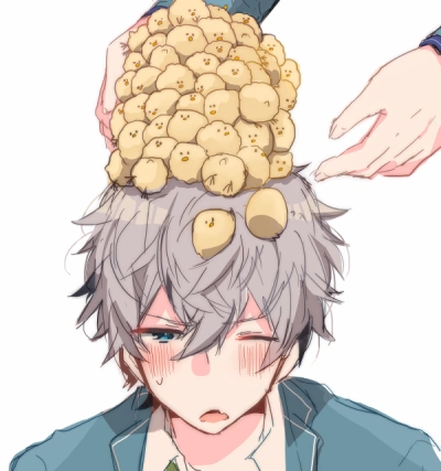 二次元男生爱笑