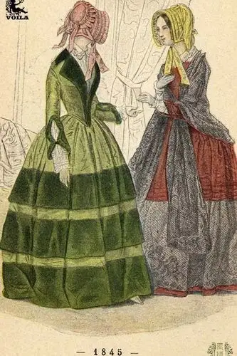 19世纪欧洲服饰