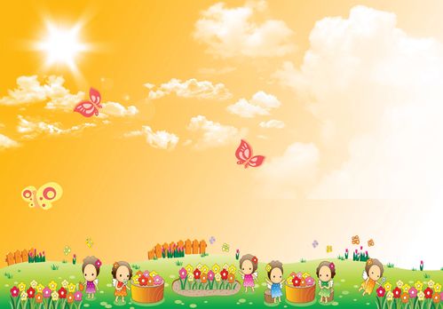 18幼儿园背景公布栏海报展板墙画写真喷绘1224