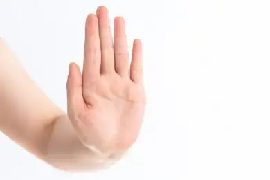 禁止的手势 姿势 姿态