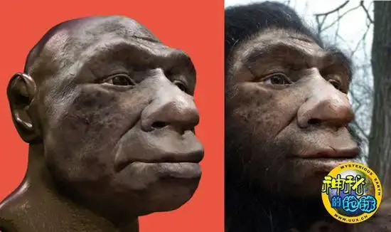 迪克为《进化成人》创作的一名原始人迪克创作出一幅78英尺长的壁画