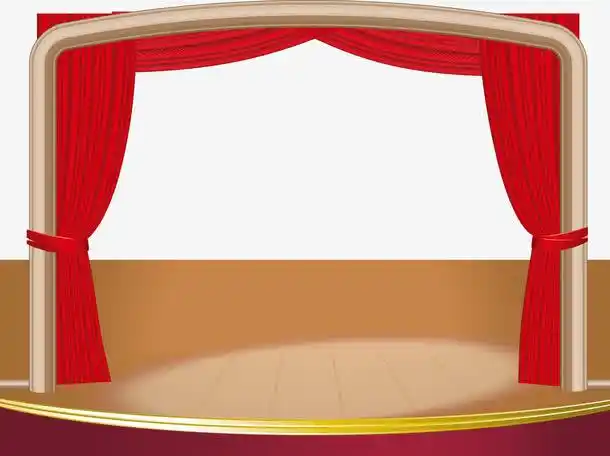 矢量舞台免抠素材免费下载_觅元素51yuansu.com