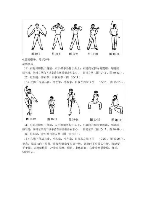 形神拳教学图解