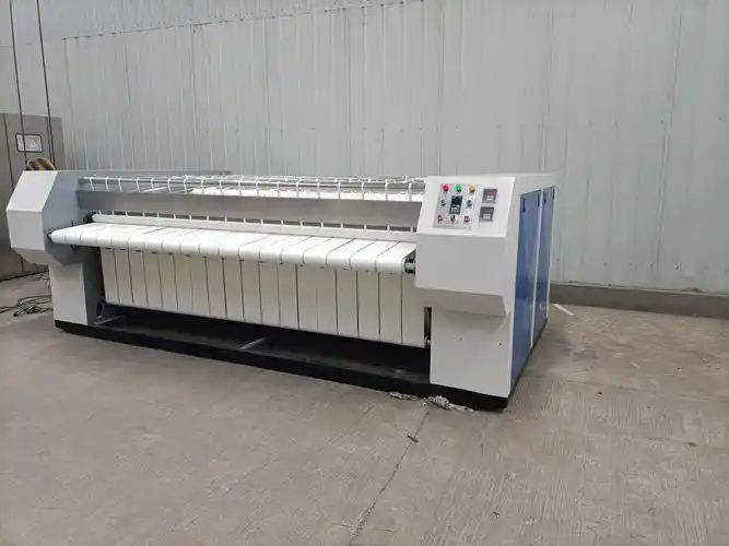 水洗厂燃气烫平机双滚工业熨平机电加热双滚熨平机蒸汽三辊烫平机