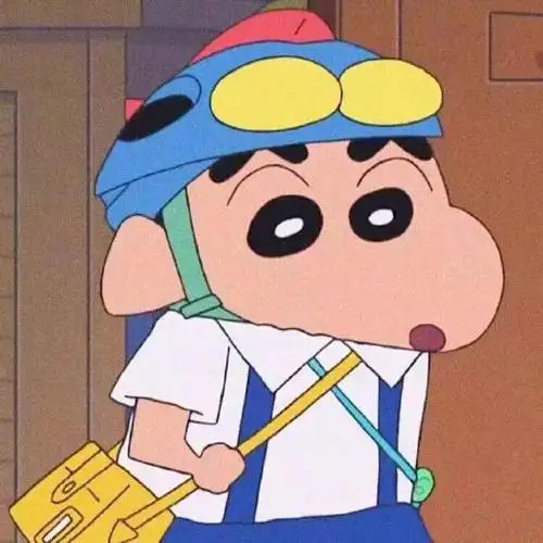 搞笑可爱的蜡笔小新头像