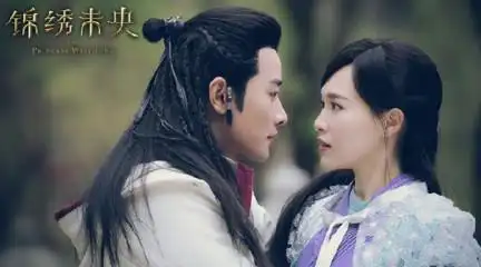 唐嫣和罗晋在《锦绣未央》有精彩的对手戏.