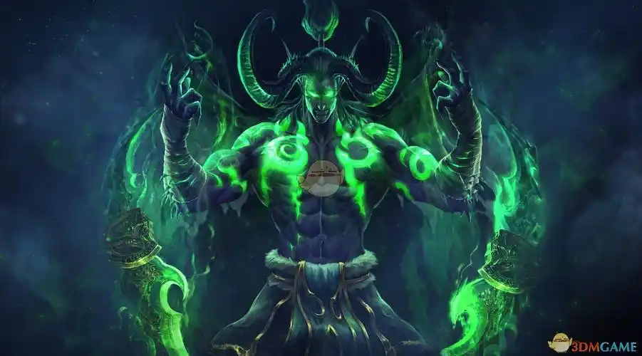 愤怒的伊利丹动态壁纸下载_wallpaper魔兽世界伊利丹高质量壁纸_3dm