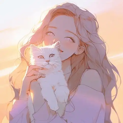 动漫头像|高颜值治愈系动漫风格女头_网络