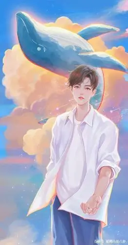 粉丝给肖战画的漫画:喜欢你身上这份侠气