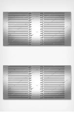 原创英尺单位黑灰线条条纹监狱背景