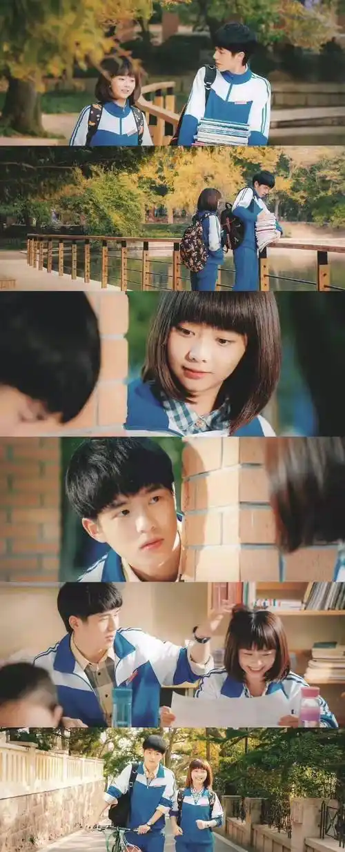 谭松韵与刘昊然倾情演绎最好的我们,隔了一整个青春,超好看_余淮_剧中