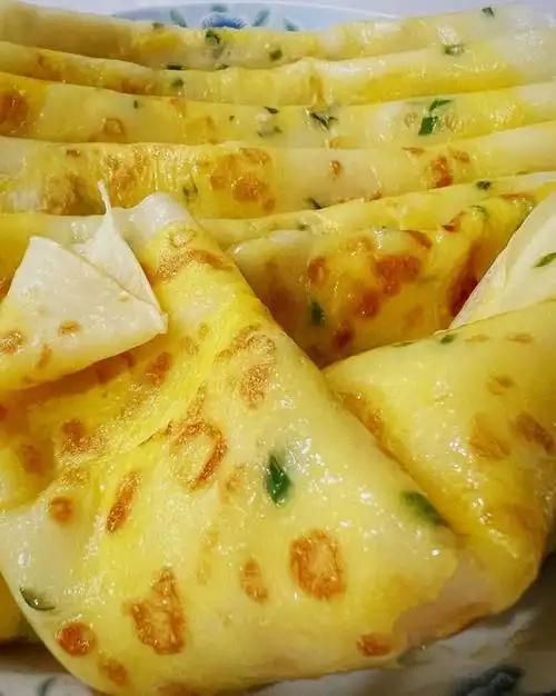 牛奶鸡蛋早餐饼!