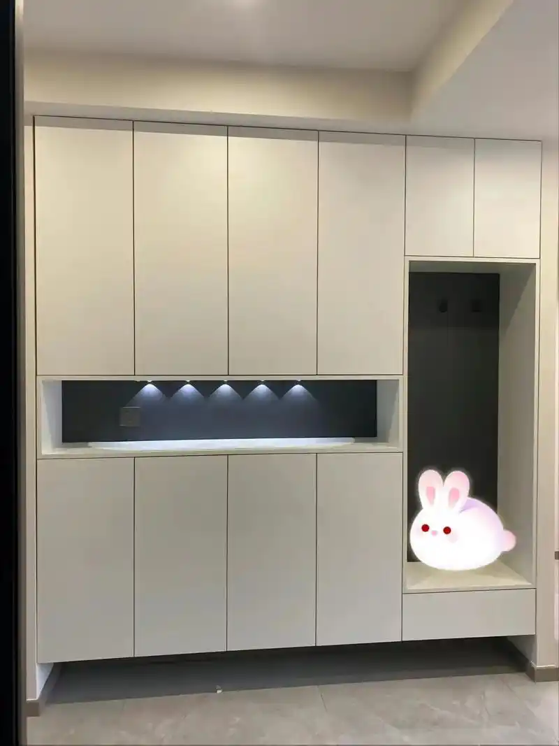 入户鞋柜效果图