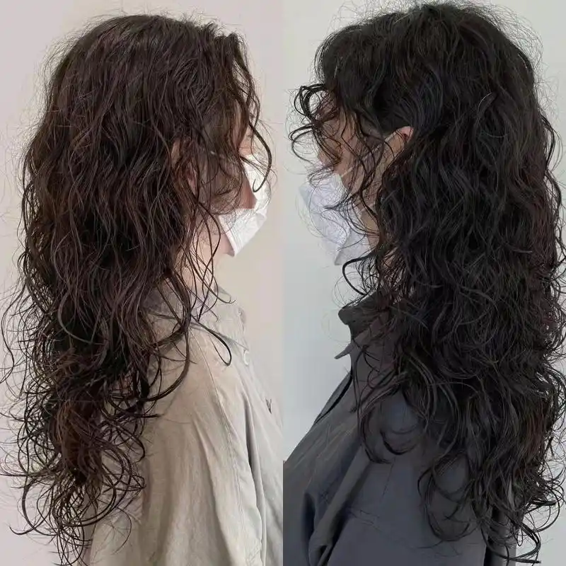 有些发型只有冷烫才能烫出效果,有些发型采用热烫效果更好.