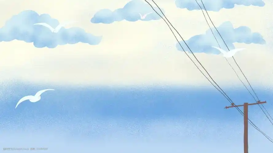 关键词:小清新手绘蓝天白云海报背景 插画 卡通 海报背景 风景 banner