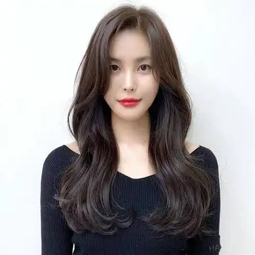 发型欣赏网红大波浪卷