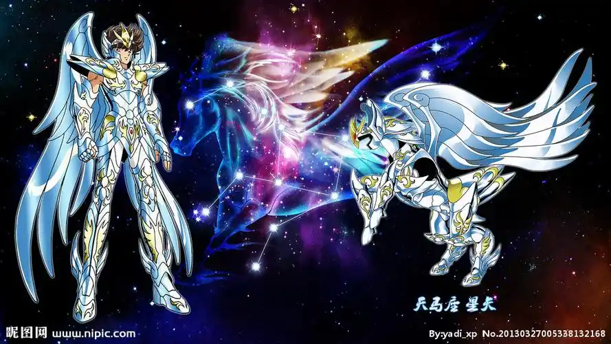 圣斗士星矢高清壁纸设计图__动漫人物_动漫动画_设计图库_昵图网nipic