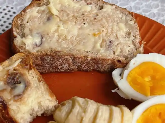 啃面包奶酪06面包快乐加倍