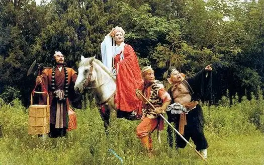 【重温经典】西游记1987年西游记剧组齐乐天春节联欢晚会