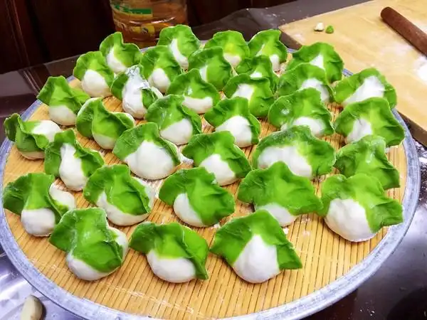 咖啡85℃☆做的翡翠水饺