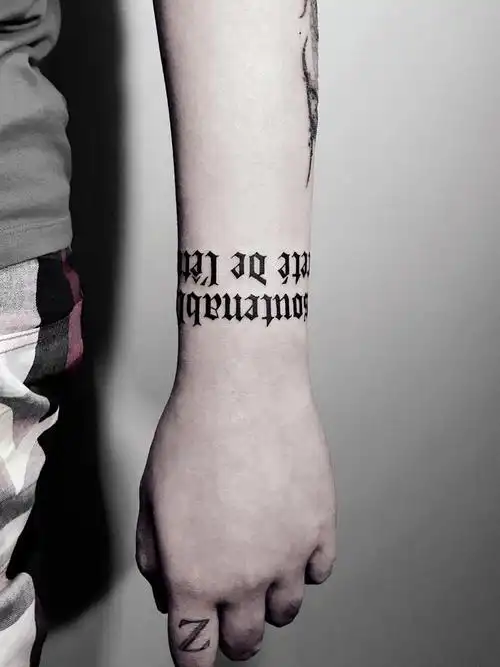 臂环_纹身图案手稿图片_诗琰的纹身作品集