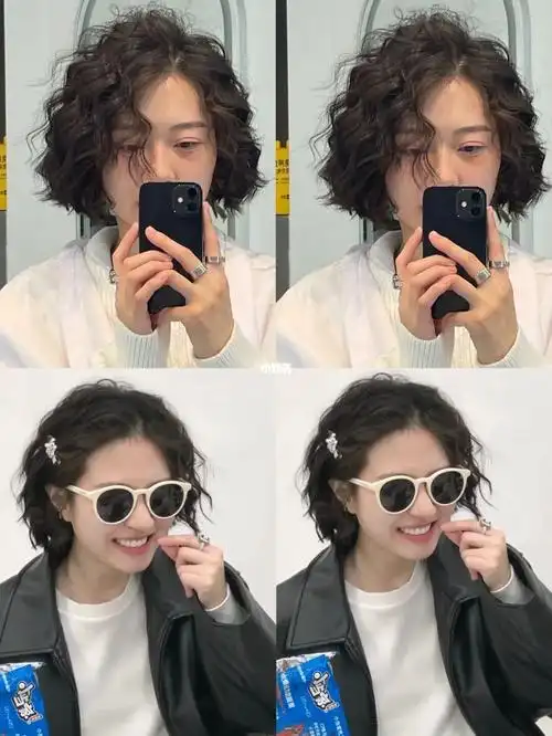 谁能体会到短发泡面头的青春感!绝绝子!