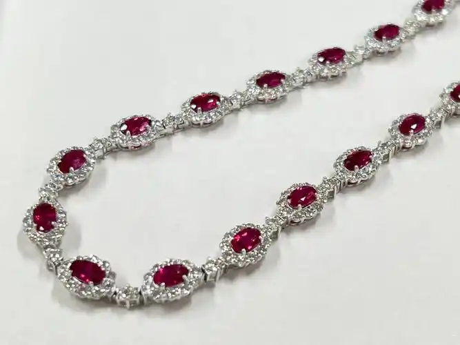 红宝石项链新品特价