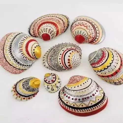 贝壳上作画真的美翻了