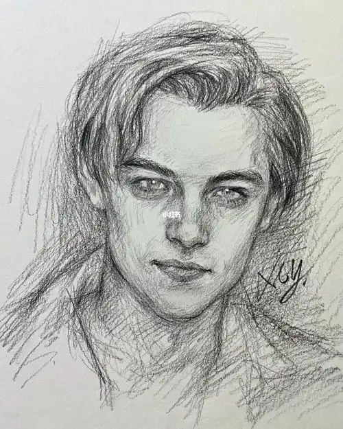 那今天画个小李子吧#小李子  #莱昂纳多  #手绘