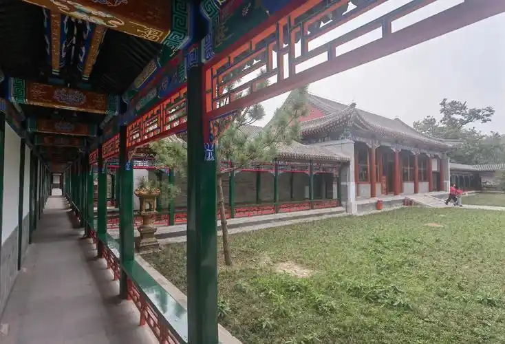 北京大兴区团河行宫遗址公园.