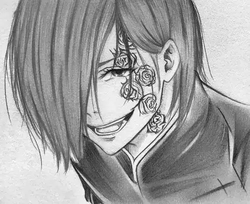 素描动漫手绘满足了我二次元的幻想